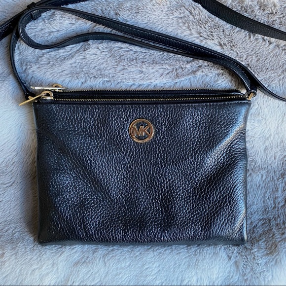 Michael Kors Bags Black Michael Kors Large Pebbled Leather